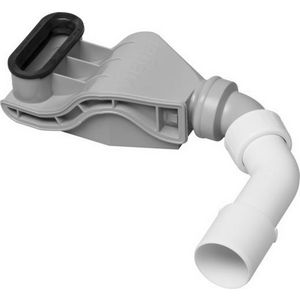 Afvoergarnitur 50 kunststof/grijs 496885-736743