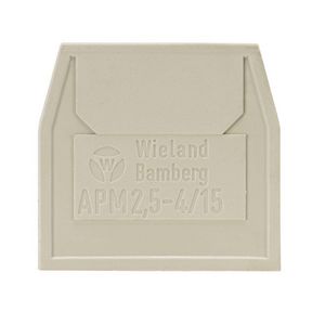 Afsluitplaat APm 2,5-4/1,5mm² blauw VVE=10