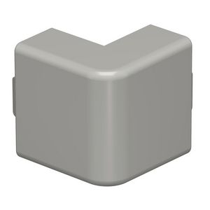 Buitenhoek 15x40mm polyvinylchlorid steengrijs VVE=4