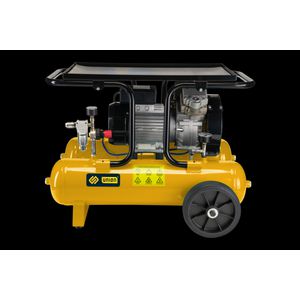 Olievrije luchtcompressor op wielen zware werkzaam