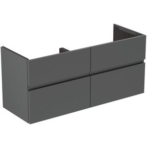Wastafelmeubel 1200x440x545mm matt anthracite 4 laden Finesse
