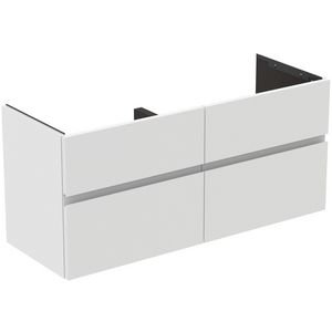 Wastafelmeubel 1200x440x545mm matt white 4 laden Finesse