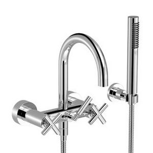 Tara Badmengkraan wand met douchegar. chroom 25133892-00