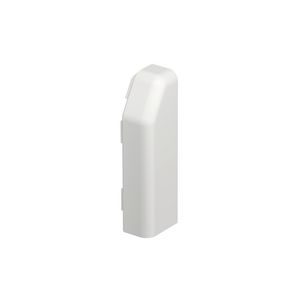 Eindstuk rechts SL 20x70 9010 polyvinylch. puur wit VVE=10