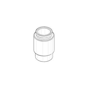 Nippel 24,7x34,5mm chr