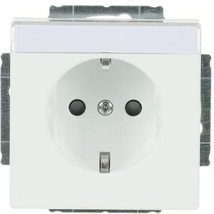 Tekstwandcontactdoos ra kv Centraalplaat inb f-matwit (20 EUCNB-884)