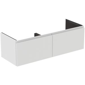 Wastafelmeubel 1200x440x370mm matt white 2 laden Finesse