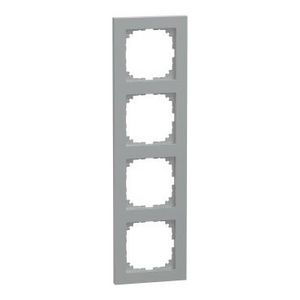 Afdekraam M-Pure 4-voudig Kunststof Aluminium Systeem M