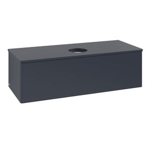 Wastafelonderkast Antao 1200x360x500mm Mid.Blue Matt Lacquer L32010HG