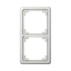 Afdekraam lichtgrijs 2-voudig CD-plus