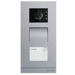 Buitenpost 1 vdg Stainless steel
