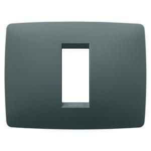 ONE PLAAT-VAN GELAKT TECHNOPOLYMEER-1 MODULE-GROENBLAU