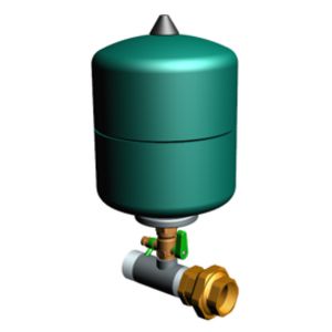 Diaphragm pressure vessel 8 l, PN 16 R 1.1/2
