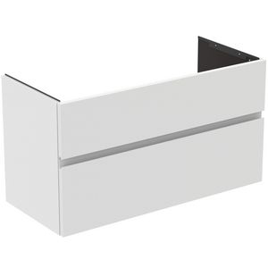 Wastafelmeubel 1000x440x545mm matt white 2 laden Finesse