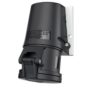 Wandcontactdoos 32A 4-polig  7H 500V IP44 TwinCONTACT