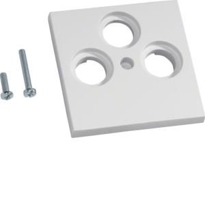 Centraaldeel 55mm cai/satelliet 3-voudig hal.vrij vwit