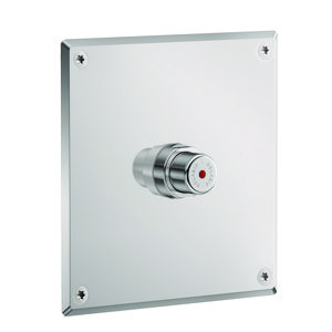 Doucheset inb.m.drukkn.chr.1/2/gesat.inox /zelfsluitend