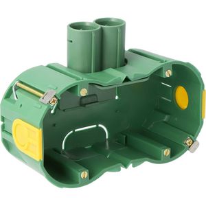 Hollewand inbouwd. DUO-UHW50 16/19mm hal.vrij VVE=50