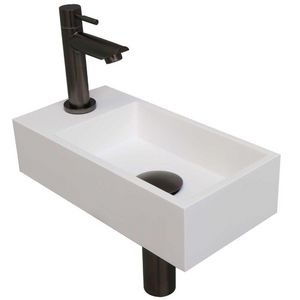 INK Versus Pack Polystone li Mat wit/metal black 36x18