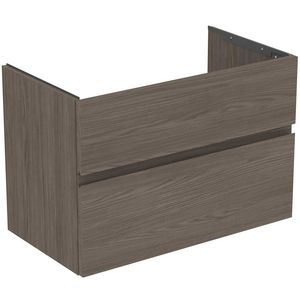 Wastafelmeubel 800x440x545mm dark elm 2 laden Finesse