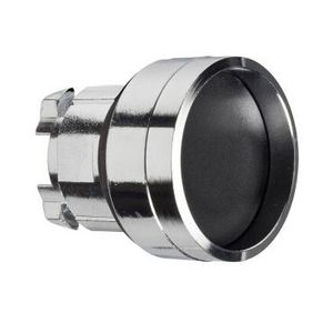 Drukknop Opstaande rand Terugvering Ø22mm Zwart chroom