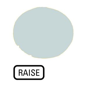 Lenzen vlak wit "raise"
