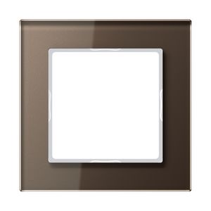 Afdekraam 1-voudig Acreation glas mokka