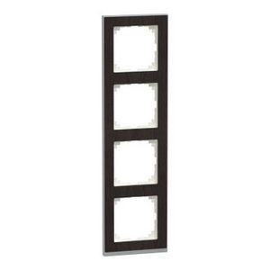 Afdekraam M-Pure Decor 4-voudig Hout Wenge Systeem M