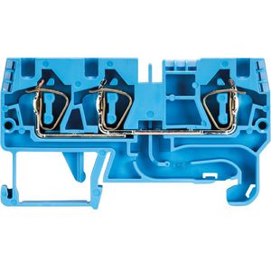 Doorgangsklem WKFN 4 d1/2/35 blauw VVE=100