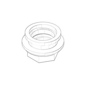 Bevestiging met afdichtingen 3/4" 0423100110190