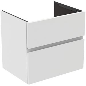 Wastafelmeubel 600x440x545mm matt white 2 laden Finesse