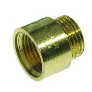 Kraanverlengstuk 1/2"x 50mm messing DZR