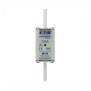 Zekering laagsp. 100A AC 400V NH02 gL/gG dubbele mel VVE=3