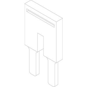 Aansluitstuk terminal cross