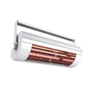 Infrarood terrasstraler, 2000W, wit