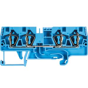 Doorgangsklem WKFN 4 d2/2/35 blauw VVE=100