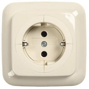 Wandcontactdoos object ra vpl inb SI creme (20 EUA-212)