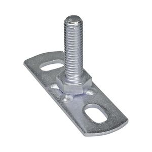 Grondplaat + bout verzinkt 672 M8x25mm bt.