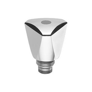 Sanitair bovendeel 1/2" chroom koud water RV driehoeksgreep