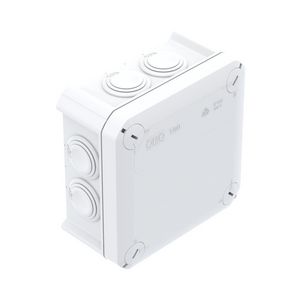 Kabeldoos inv. 114x114x57 polypr. puur wit RAL 9010 VVE=5