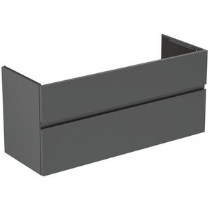 Wastafelmeubel 1200x440x545mm matt anthracite 2 laden Finesse