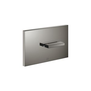 Afdekplaat v. inbouwreservoir van de firma TeCe Dark Chrome