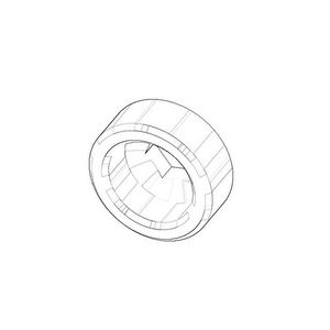 Nippel Reductiestuk M18x1x3/4" chr