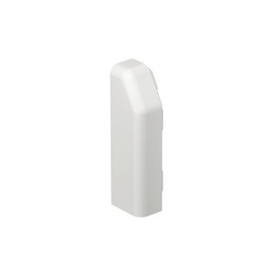 Eindstuk links SL 20x70 9010 polyvinylch. puur wit VVE=10
