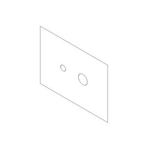 Dichting voor wastafel wand Afdichtmanchet 0414030740090