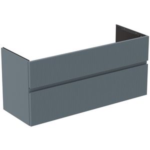 Wastafelmeubel 1200x440x545mm matt ashblue 2 laden Finesse