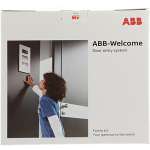 Video kit Mini buitenpost opbouw + 4.3"Display VIS