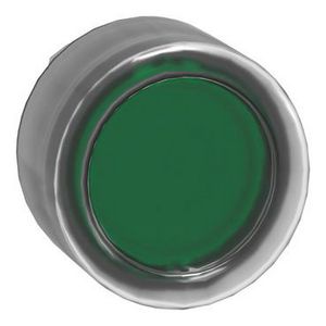 Kop voor verlichte drukknop Ø22mm met kapje Groen-