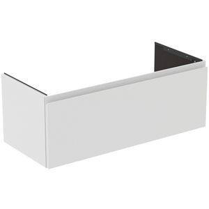 Wastafelmeubel 1000x440x370mm matt white 1 lade Finesse
