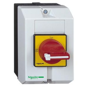 Emergency switch disconnector 10A groundplate Vario Enclosed